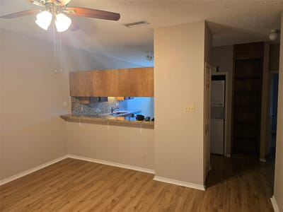 Living area at 2414 Longview St Unit #205 - 2 bed 2 bath home
