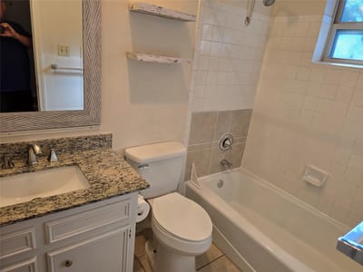 Primary bedroom at 2414 Longview St Unit #205 - 2 bed 2 bath home