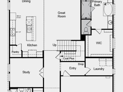 Living area at 242 Jagged Iron TRCE - 4 bed 3 bath home