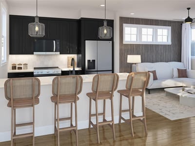 Kitchen at 2420 Drew Ln Unit #7 - 2 bed 2 bath home