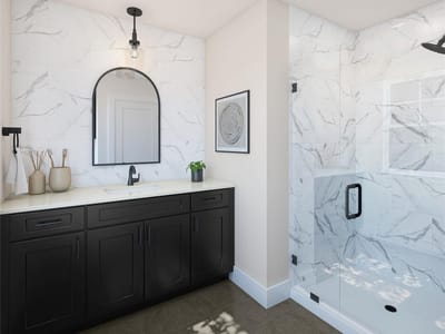 Bathroom at 2420 Drew Ln Unit #7 - 2 bed 2 bath home