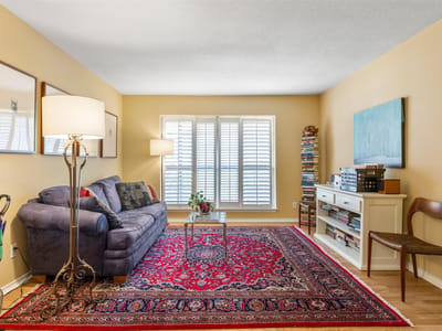 Living area at 2425 Ashdale DR Unit #47 - 2 bed 2 bath home
