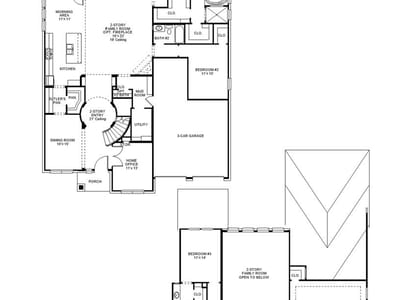 Living area at 244 Melody RD - 5 bed 4 bath home
