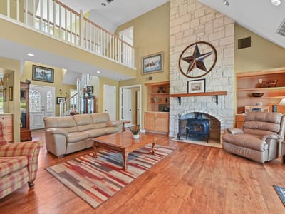 Living area at 24415 Singleton Bend RD - 4 bed 3 bath home