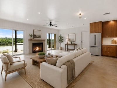 Living area at 24423 Pedernales DR - 2 bed 2 bath home