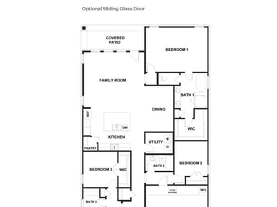Living area at 2445 Tumbleweed BND - 4 bed 3 bath home