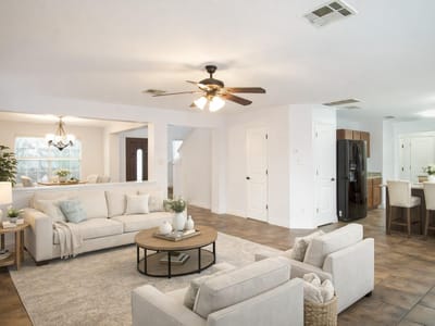 Living area at 245 Peppergrass Cv - 4 bed 2 bath home