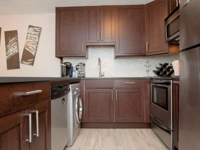 Living area at 2450 Ashdale Dr Unit #A-201 - 1 bed 1 bath home