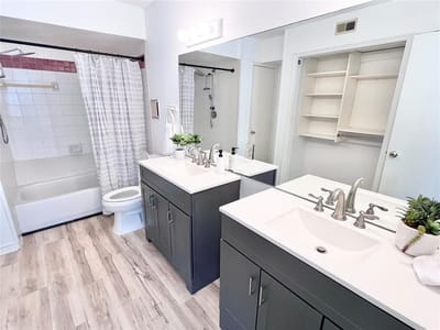 Primary bedroom at 2450 Wickersham Ln Unit #106 - 2 bed 2 bath home