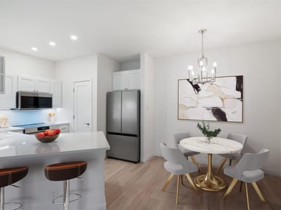 Primary bedroom at 2450 Wickersham Ln Unit #1307 - 1 bed 1 bath home