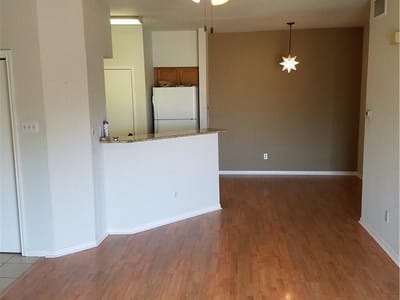 Living area at 2450 WICKERSHAM Ln Unit #1317 - 1 bed 1 bath home