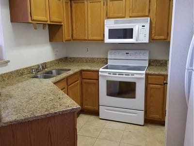 Bathroom at 2450 WICKERSHAM Ln Unit #1317 - 1 bed 1 bath home