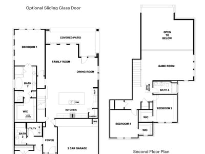 Living area at 2457 Tumbleweed BND - 4 bed 3 bath home