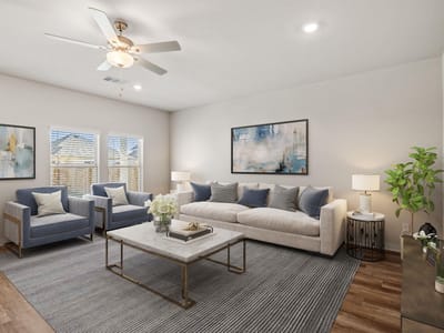 Primary bedroom at 247 Red Tail Hawk LN - 4 bed 3 bath home