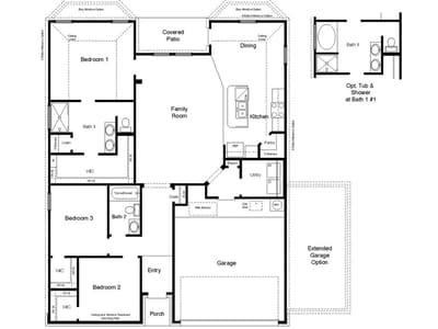 Living area at 247 Water Well RD - 3 bed 2 bath home