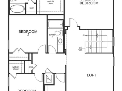 Bathroom at 2471 Sunrise Rd Unit #64 - 4 bed 3 bath home