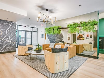 Primary bedroom at 2500 Longview ST Unit #318 - 2 bed 2 bath home