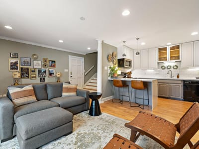 Primary bedroom at 2500 Steck Ave Unit #6 - 2 bed 1 bath home