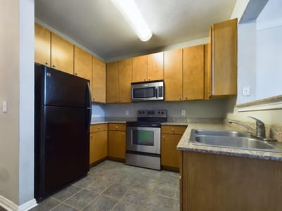 Kitchen - 2502 Leon St Unit #100 Kitchen at 2502 Leon St Unit #100 - 1 bed 1 bath home