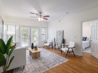 Kitchen at 2502 Leon St Unit #208 - 2 bed 2 bath home