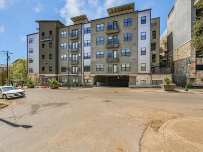 Bathroom at 2502 Leon St Unit #301 - 2 bed 2 bath home