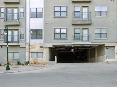 Primary bedroom at 2502 Leon St Unit #506 - 3 bed 2 bath home