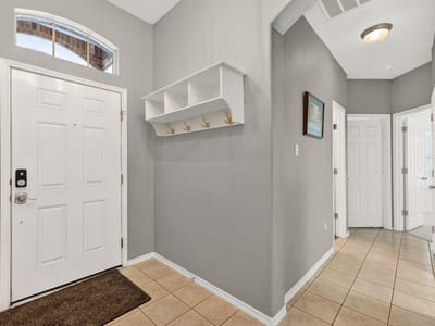 Primary bedroom at 2504 Branding Iron LN - 3 bed 2 bath home