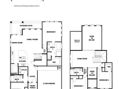 Living area at 2504 Tumbleweed BND - 4 bed 3 bath home