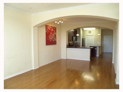 Living area at 2505 San Gabriel St Unit #405 - 2 bed 2 bath home