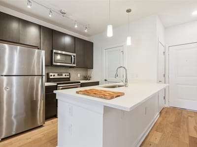 Kitchen at 2505 Thornton Road Unit #3201 - 1 bed 1 bath home