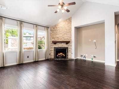 Primary bedroom at 2507 Powderham LN - 3 bed 2 bath home