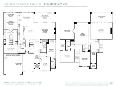 Living area at 2508 Chiavari WAY - 4 bed 4 bath home