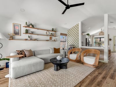 Primary bedroom at 2508 E 9th ST Unit #1 - 3 bed 2 bath home