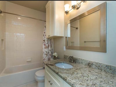 Primary bedroom at 2508 Enfield Rd Unit #11 - 2 bed 2 bath home