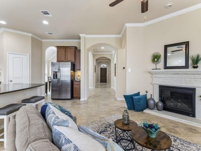 Living area at 2509 Dillon Pond LN - 3 bed 2 bath home