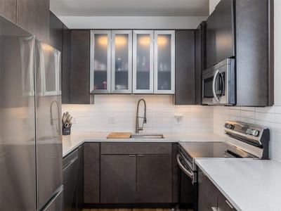 Primary bedroom at 2509 Pearl ST Unit #5 - 2 bed 2 bath home