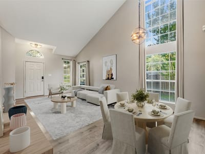 Living area at 2509 Tierra Blanco TRL - 3 bed 2 bath home