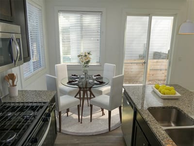 Kitchen at 2512 WHELESS LN Unit #5 - 2 bed 2 bath home
