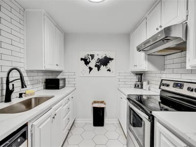 Kitchen at 2529 Rio Grande St Unit #56 - 2 bed 1 bath home
