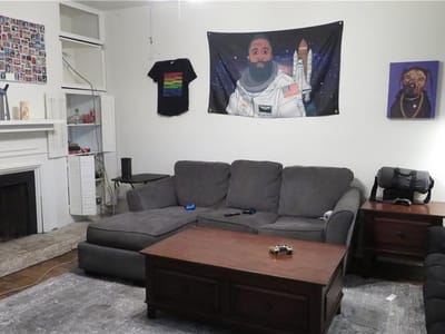 Living area at 2529  Rio Grande St  #70 - 2 bed 2 bath home