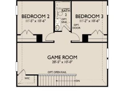 Primary bedroom at 253 Ranier Way - 3 bed 2 bath home