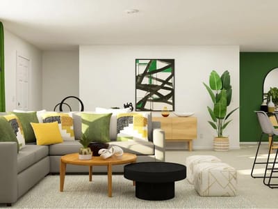 Living area at 254 Parsons - 4 bed 2 bath home