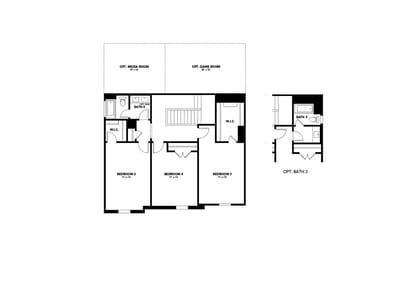 Primary bedroom at 25617 Flora Bella LN - 4 bed 3 bath home