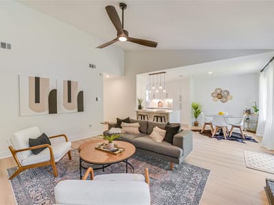 Primary bedroom at 2600 Piping Rock TRL - 3 bed 2 bath home