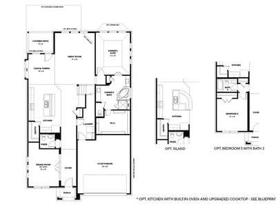 Living area at 2600 Wooded Run TRL - 5 bed 4 bath home