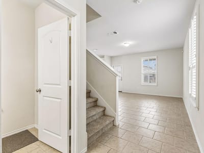 Primary bedroom at 2601 Chandler Creek Blvd Unit #18 - 3 bed 2 bath home