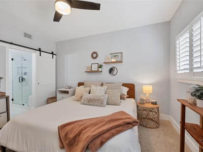 Bathroom at 2605 Enfield Rd Unit #221 - 2 bed 2 bath home
