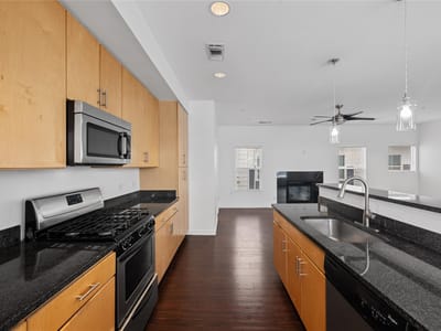 Bathroom at 2606 Wilson St Unit #1104 - 2 bed 2 bath home