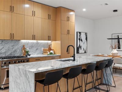 Kitchen at 2611 Oak Crest Ave Unit #A - 3 bed 2 bath home