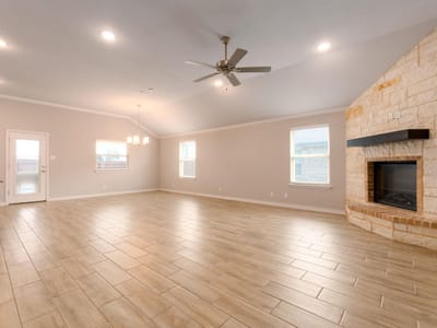 Primary bedroom at 2611 Settlers Oak DR - 3 bed 2 bath home